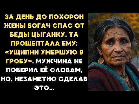 Видео: Цыганка прошептала богачу: Ущипни умершую в гробу. Мужчина незаметно сделал это и случилось чудо...