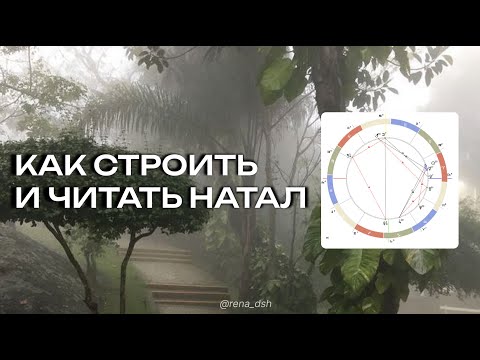 Видео: Основы астрологии, натальная карта с нуля | Как строить натальную карту и анализировать её