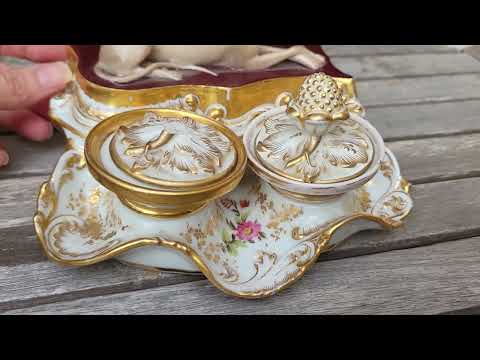 Видео: Чернильница Jacob Petit 