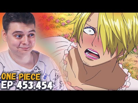 Видео: САНДЖИ СТАЛ ДЕВУШКОЙ!! Ван-Пис 453-454 серия | Реакция на аниме
