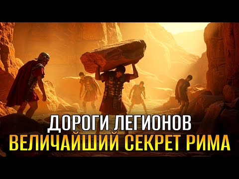 Видео: Как РИМЛЯНЕ Построили 85,000 КМ Дорог БЕЗ Современной Техники?