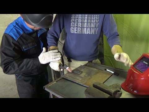 Видео: Сварка аргоном.Учим подписчика катать американку(Tig welding walking the cup)