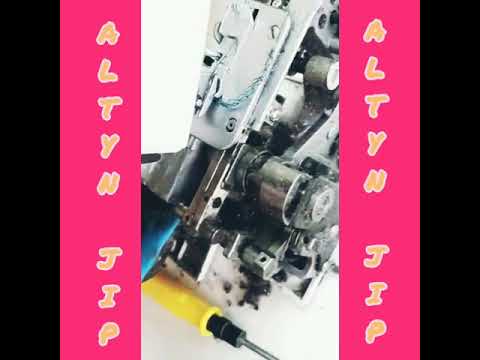 Видео: Алтын Жіп тігін курсы. Оверлокты қалай тазалайды?