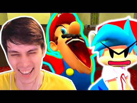 Видео: УГАР ! МАРИО В FRIDAY NIGHT FUNKIN 2 ! - SMG4: If Mario Was In Friday Night Funkin 2 Реакция