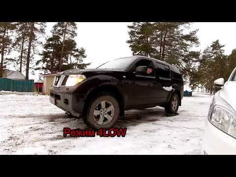 Видео: Тест полного привода Nissan Pathfinder R51 на роликах - test on rollers