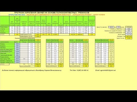 Видео: Как правильно выбрать премикс для откорма свиней?