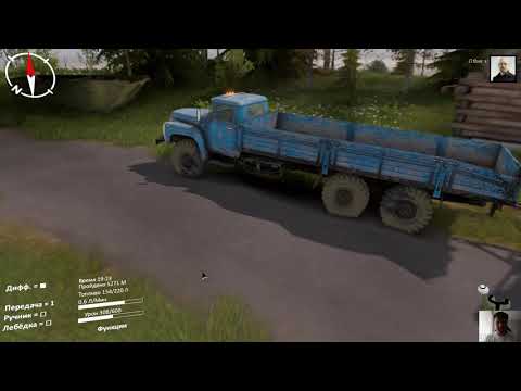 Видео: Spintires приехал на лесопилкой