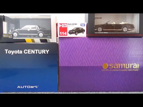 Видео: Давайте откроем и поиграем в различные миникары марки «TOYOTA Century» ♪