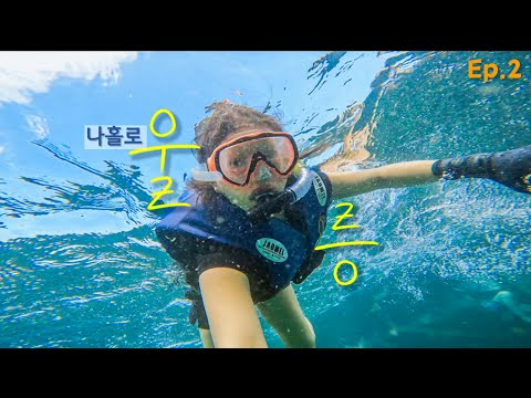 Видео: ночь в гостевом доме с кошками на Уллындо / рыбалка и снорклинг / одиночный поход