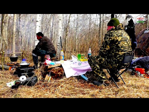 Видео: ОХОТА В ТАЕЖНОЙ ГЛУШИ. ДОБЫЛИ ДИЧЬ! ГОТОВИМ ШУЛЮМ С ДЫМКОМ НА КОСТРЕ/2часть