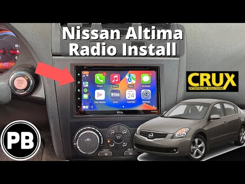 Видео: Установка радиоприемника Nissan Altima 2007–2013 гг.