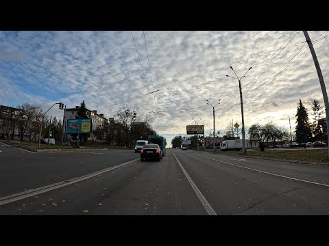 Видео: Полтава в 4К 🎥🚲 Будні міста 5.11.2024. ч.1 #велопрогулянка #полтава