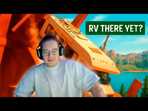 Видео: НЕУДАЧНЫЙ ПРЫЖОК ЧЕРЕЗ МОСТ? PEAK В ДОМЕ НА КОЛЕСАХ | RV There Yet