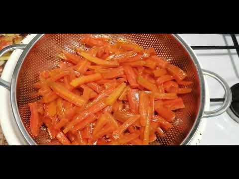Видео: Морковные цукаты