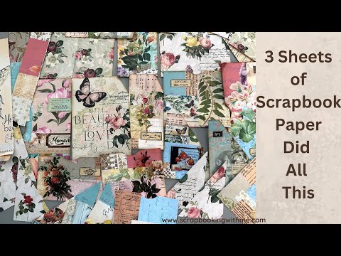 Видео: БОЛЕЕ 30 ВЕЩЕЙ ИЗ 3 ЛИСТКОВ БУМАГИ ~ #eswingingitwednesday