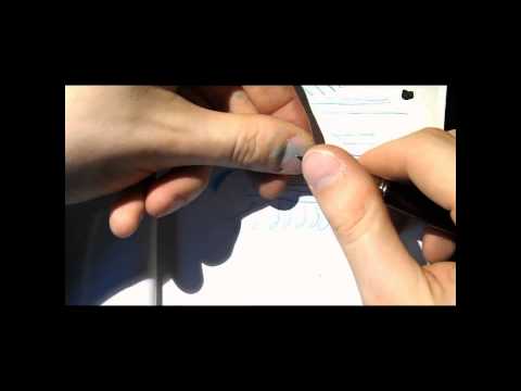 Видео: Как сделать перо более смачиваемым за считанные секунды