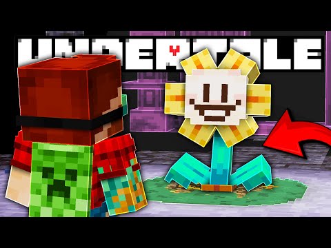 Видео: Майнкрафт, но ЭТО настоящий UNDERTALE! Перенесли игру в Майнкрафт!