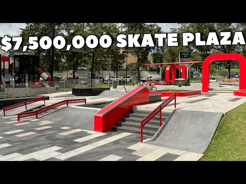 Видео: НОВЫЙ СКЕЙТПАРК В СИДНЕЕ СТОИМОСТЬЮ 7,5 МИЛЛИОНОВ ДОЛЛАРОВ!