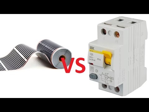 Видео: Срабатывает УЗО при включении плёночного тёплого пола. Решил проблему.