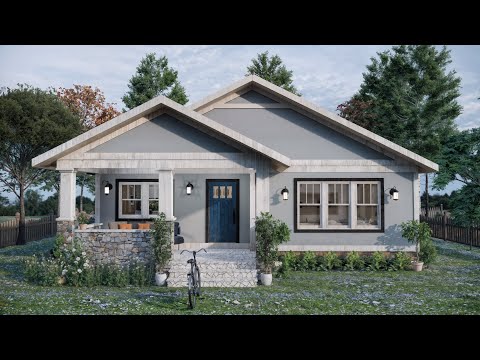 Видео: 34'x46' (10x14 м) Этот маленький домик такой милый! | ПРОСТО И ИДЕАЛЬНО!