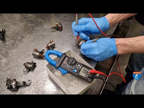 Видео: Jatco JF506E Ford Galaxy VW Sharan 2002 - проверка соленоидов АКПП JF506E.SOL20 (www.zparts.lv)