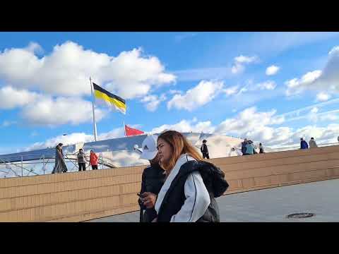Видео: Санкт-Петербург. Локация возле Лахта центра. 27.09.2025.