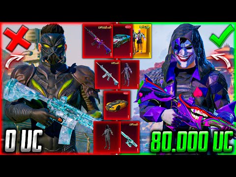 Видео: 80 000 UC - ОН ИГРАЕТ 7 ЛЕТ! ОЧЕНЬ УДАЧНАЯ ПРОКАЧКА АККАУНТА В PUBG MOBILE! ШУТ, МИФИКИ, BUGATTI!