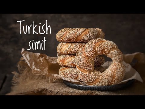 Видео: Simit — турецкий бублик, в который влюбляешься с первого кусочка | Ароматная выпечка с кунжутом