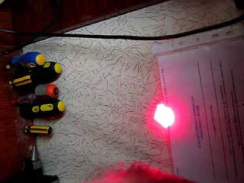 Видео: подключение лазерных диодов