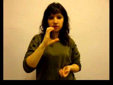 Видео: Русский жестовый язык: "Характер человека"