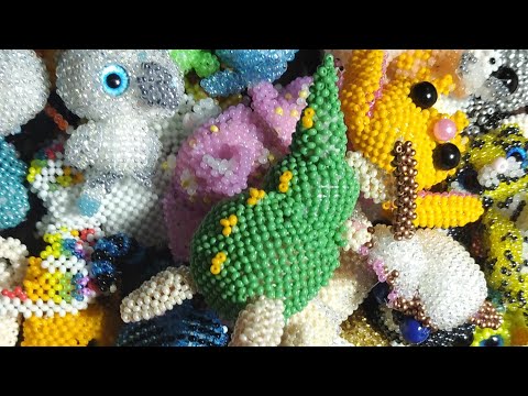 Видео: ✨Обзор на все мои амигуруми из бисера✨🙈2 часть🙈#обзорнаамигуруми#амигурумиизбисера