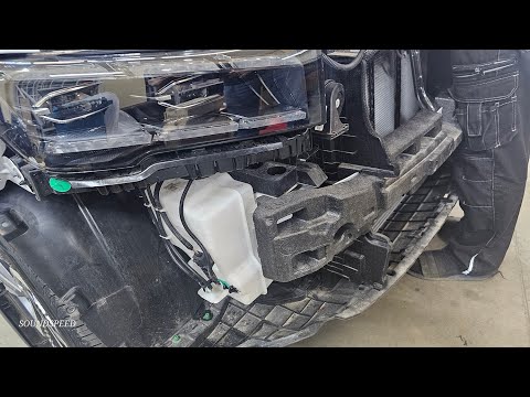 Видео: Установка датчика уровня жидкости в бачке омывателя Geely Monjaro