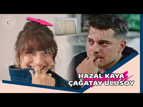 Видео: Хазал Кая Исповедь Чагатая Улусоя: «Мои стихи расскажут вам о моей любви!»