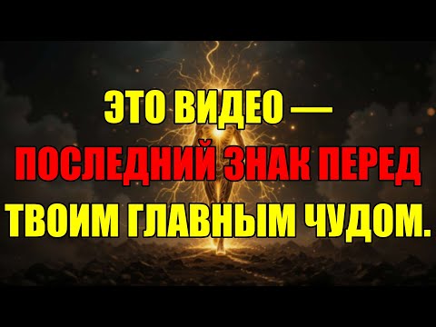 Видео: Этот Знак От Вселенной Появился Прямо Перед Тем, Как Случится Ваше Главное Чудо