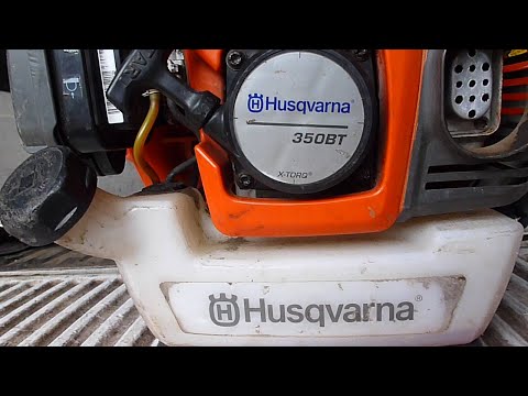 Видео: Как отремонтировать воздуходувку Husqvarna 350BF 350BT, которая не заводится