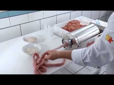 Видео: SIRMAN шприцы колбасные ручные