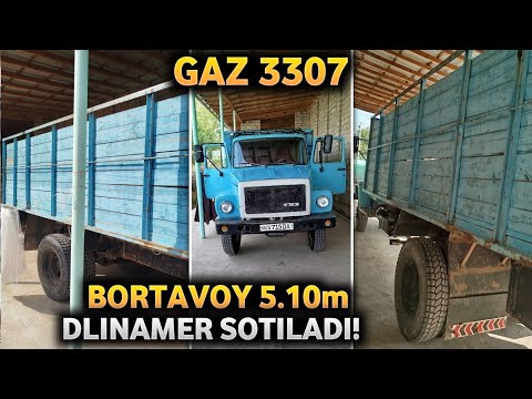 Видео: ГАЗ 3307 БОРТАВОЙ УЗУН 5.10 ДЛИНАМЕР СРОЧНО СОТИЛАДИ! ИШГА ТАЙЁР
