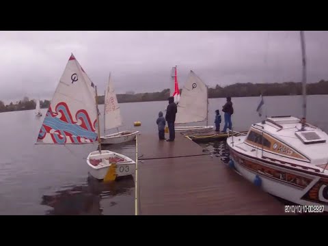 Видео: Спасение исторического паруса Оптимиста Косинского морского клуба