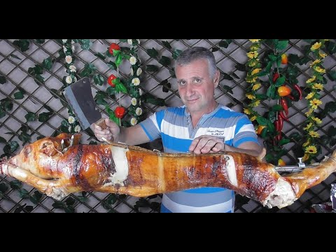 Видео: ПОРОСЁНОК НА ВЕРТЕЛЕ.  ΓΟΥΡΟΥΝΟΠΟΥΛΟ ΣΤΗ ΣΟΥΒΛΑ.