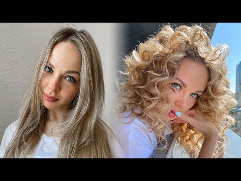 Видео: Крупные объемные АФРОКУДРИ на плойку 19 мм (3 варианта разбора)