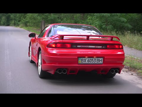 Видео: Mitsubishi 3000GT - таких больше не будет. никогда.