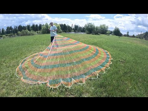 Видео: Кастинговые сети, ручная работа