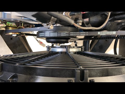 Видео: Переделка электрического вентилятора для 6-цилиндрового Mustang 66