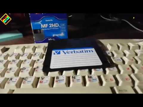 Видео: Работа с дискетами в zx evolution