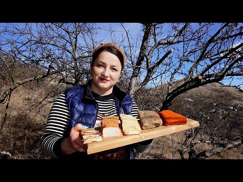 Видео: Գյուղի Արդար ՍԱԼ - Засолка САЛА с Перцем и Чесноком -  Շամշադինի Համը - Шамшадин