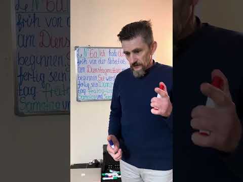 Видео: LN6a Німецька початкова. Займенники з днями тижня і порами дня. 