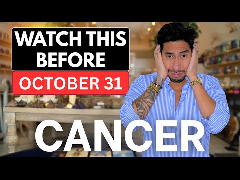 Видео: РАК 😳 «Я ТАК НЕРВНИЧАЮ ЗА ТЕБЯ... ЭТО ПРОИЗОЙДЁТ 31 ОКТЯБРЯ» 🌟 Знак зодиака Рак