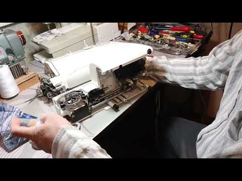 Видео: Ремонт японской машинки NEW HOME LR 1622 ч. 2