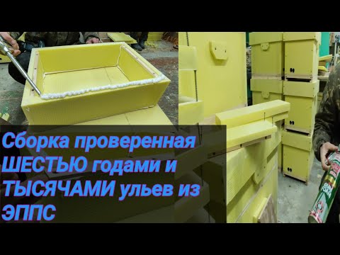 Видео: Как качественно собрать наш улей ЭППС, Инструкция по сборке и лайфхаки.