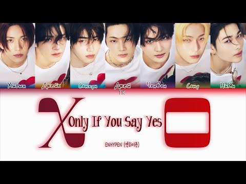 Видео: ENHYPEN XO (Only If You Say Yes) [ПЕРЕВОД НА РУССКИЙ/КИРИЛЛИЗАЦИЯ Color Coded Lyrics]